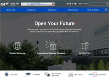 Tablet Screenshot of neweng.cau.ac.kr